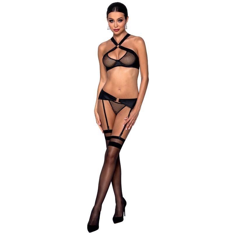 PASSION - AMANDA ECOLOGICAL LEATHER SET S/M - Image 3