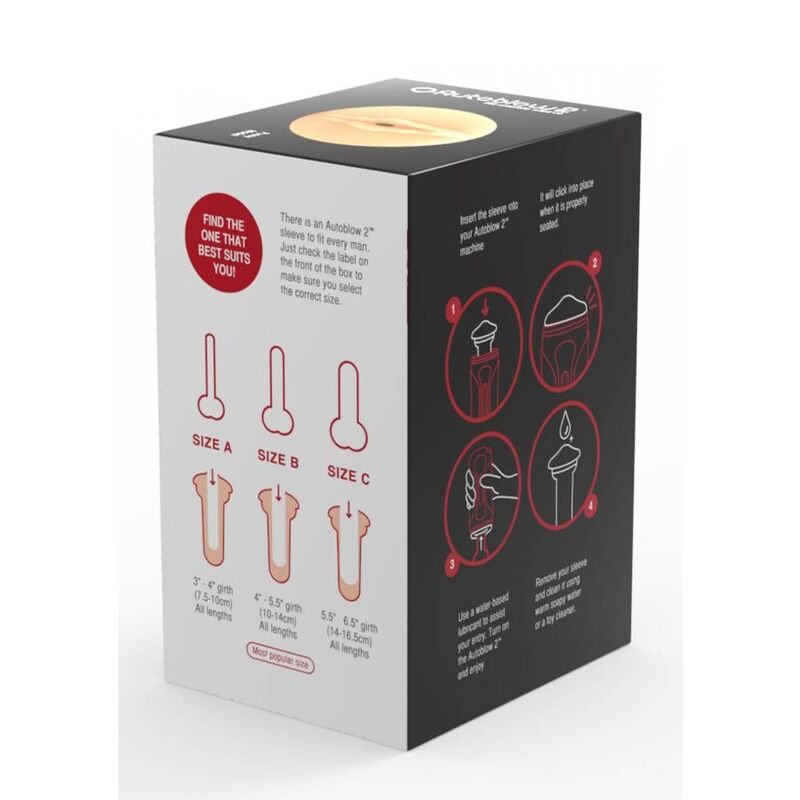 AUTOBLOW - 2+ VAGINA SLEEVE SIZE A - Image 4