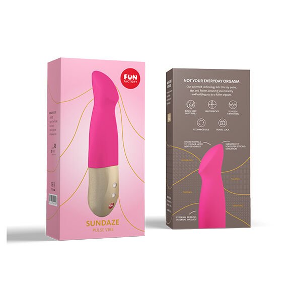 FUN FACTORY - SUNDAZE PULSE VIBE FUCHSIA PINK - Image 3