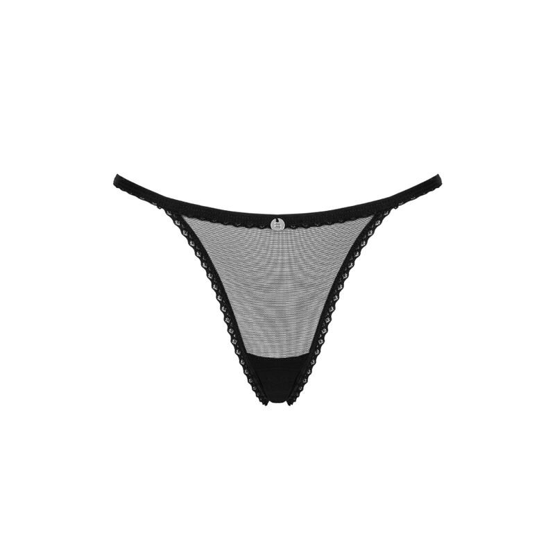 OBSESSIVE - CELIA NOIR THONG XS/S - Image 5
