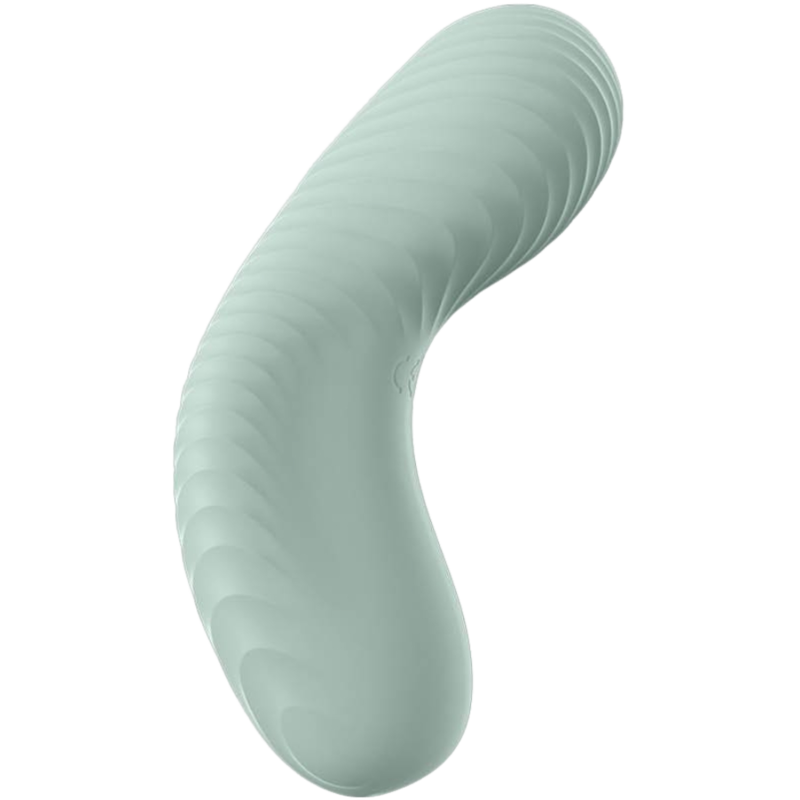 FUN FACTORY - LAYA III RECHARGEABLE LAY-ON VIBRATOR SAGE GREEN - Image 4