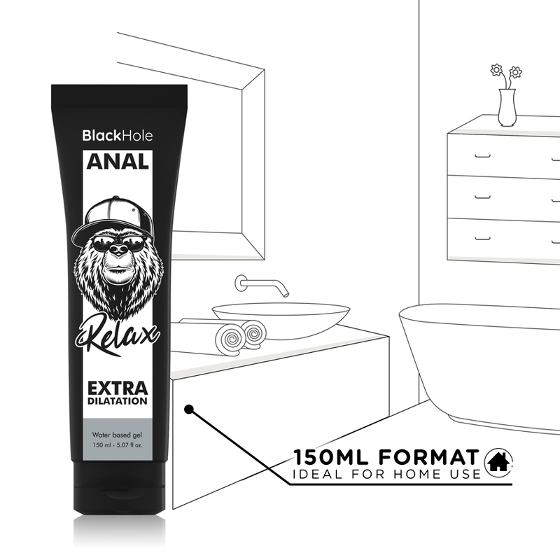 BLACK HOLE - WATER BASE GEL ANAL DILATION 150 ML - Image 5