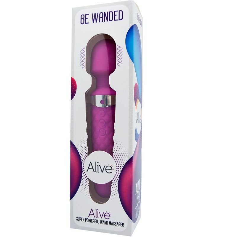 ALIVE - BE WANDED VIBRATOR MASSAGER PURPLE - Image 2