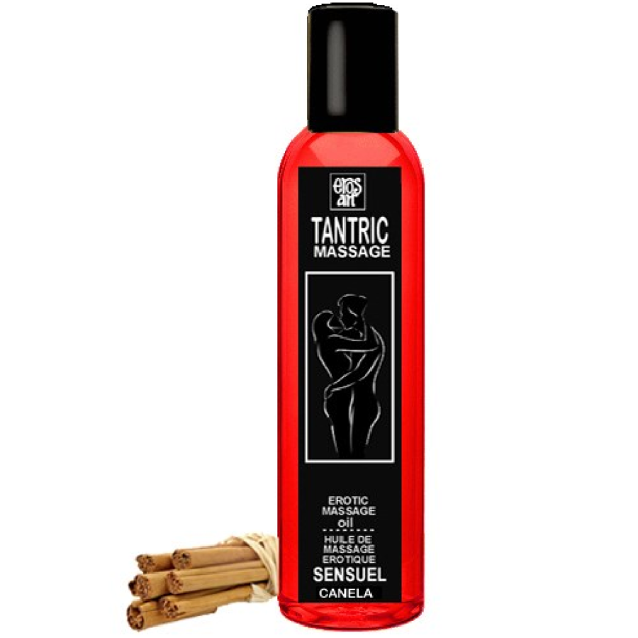 EROS-ART - NATURAL TANTRIC MASSAGE OIL AND APHRODISIAC CINNAMON 100 ML