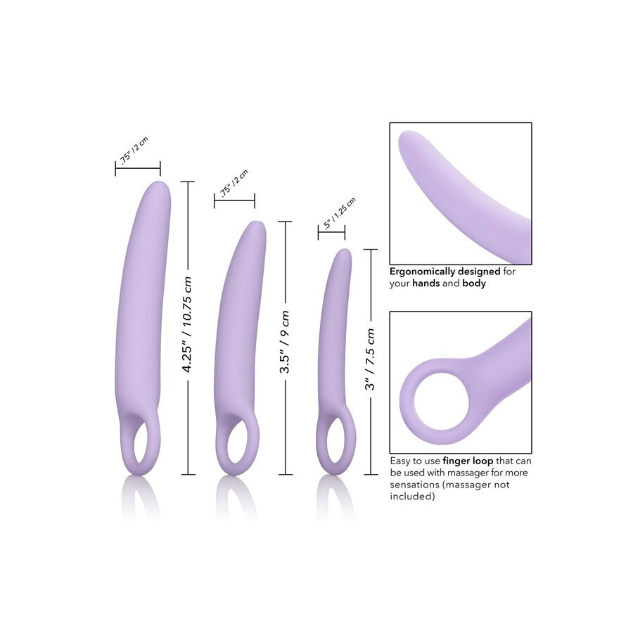 CALEXOTICS - DR LAURA BERMAN ALENA SET OF 3 SILICONE DILATORS - Image 3