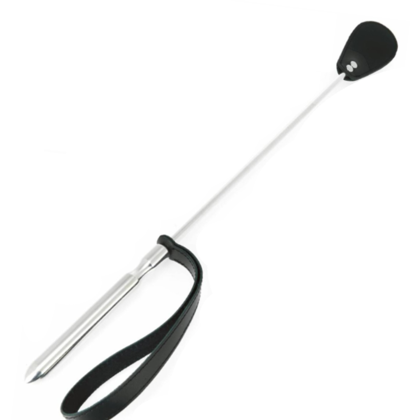METAL HARD - METAL  LEATHER WHIP