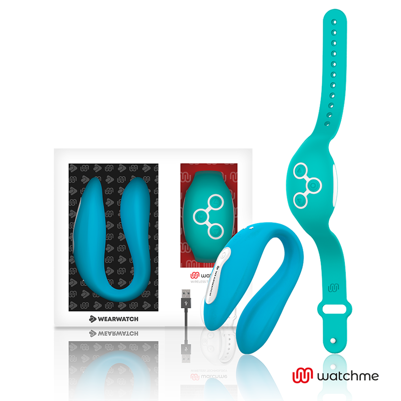 WEARWATCH - DUAL TECHNOLOGY WATCHME VIBRATOR INDIGO/SEAWATER - Image 2