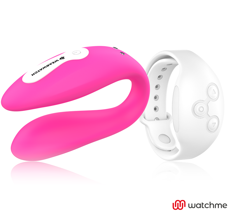 WEARWATCH - WATCHME DUAL TECHNOLOGY VIBRATOR FUCHSIA / SNOW - Image 3